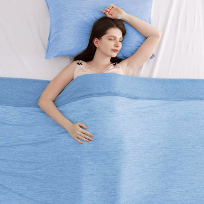 🏆LAST DAY SALE 63% OFF!!💕Smart Cooling Blanket❄️ Lightweight • Breathable • For Hot Sleepers & Night Sweats 😴