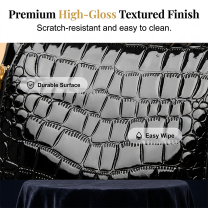 🏆LAST DAY SALE 50% OFF & FREE SHIPPING🔥Glossy Crocodile Pattern Women's Handbag