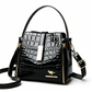 🏆LAST DAY SALE 50% OFF & FREE SHIPPING🔥Glossy Crocodile Pattern Women's Handbag