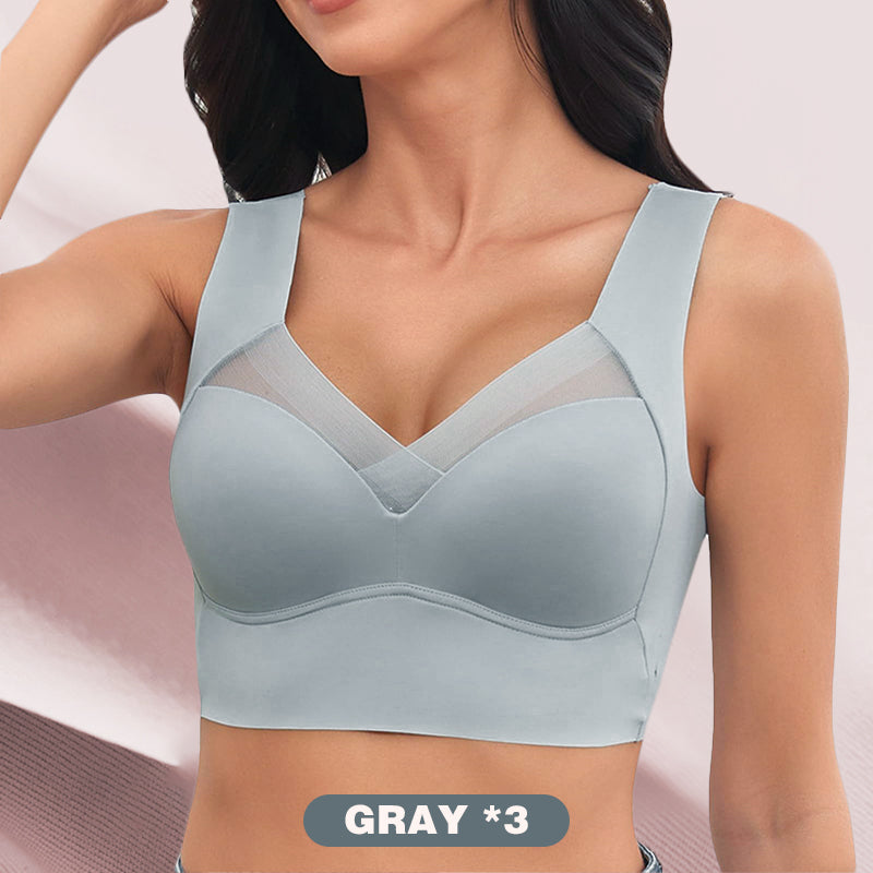 🔥 2026 Fresh Drops | Flat 50% OFF Today! 💸Sexy Push Up Wireless Bras - 3 Pack