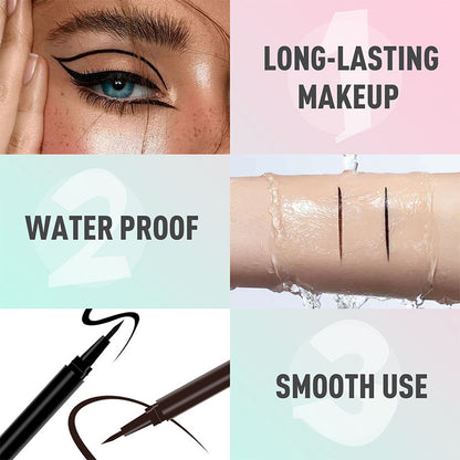 🔥Last Day Special Price £6.99!!💥Waterproof Liquid Eyeliner Pen