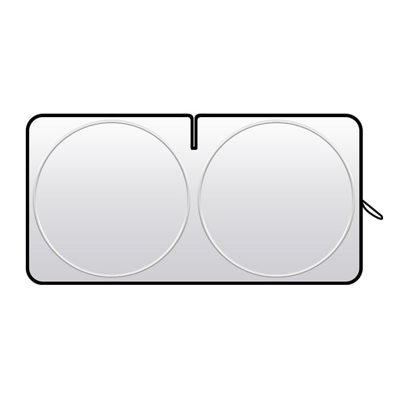 Foldable Car Windshield Sunshade with Storage Bag