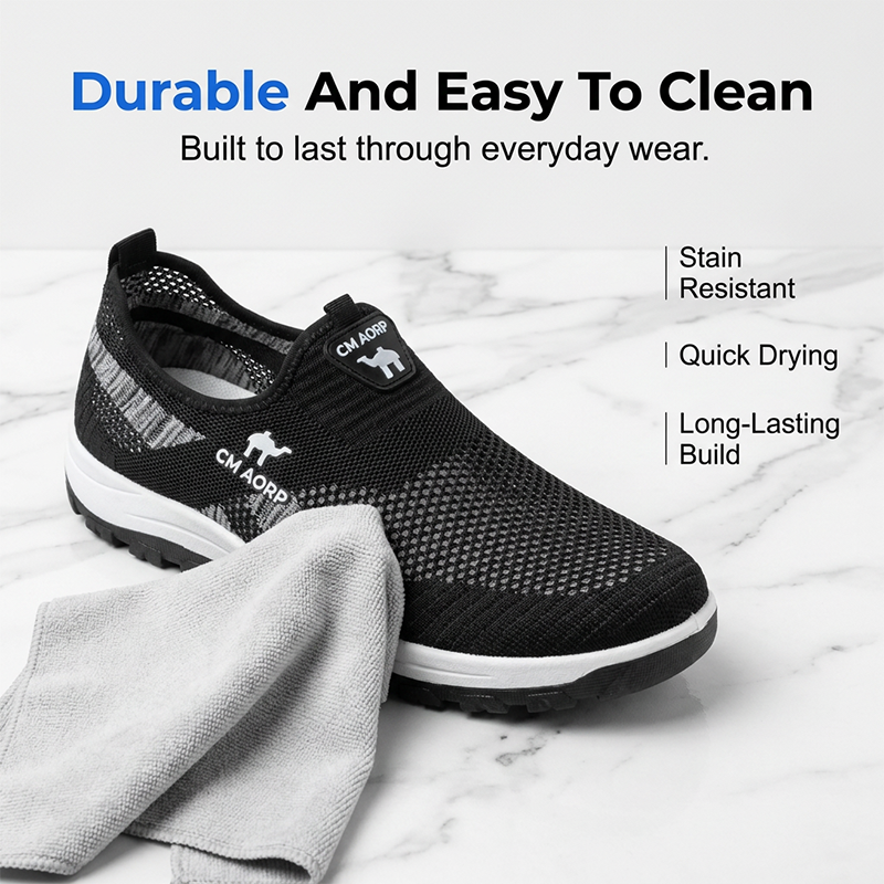 👟 LIMITED-TIME 50% OFF & FREE SHIPPING! ✨ Men's Mesh Slip-On Shoes – Breathable, Lightweight, Anti-Slip 🏃‍♂️