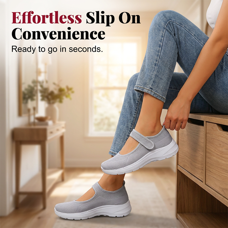 🔥 2026 Fresh Drops | Flat 50% OFF Today! 💸Comfortable Platform Sneakers with Adjustable Strap