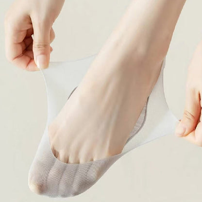 Women's Ultra-Invisible Sheer Mesh Low-Cut No Show Socks