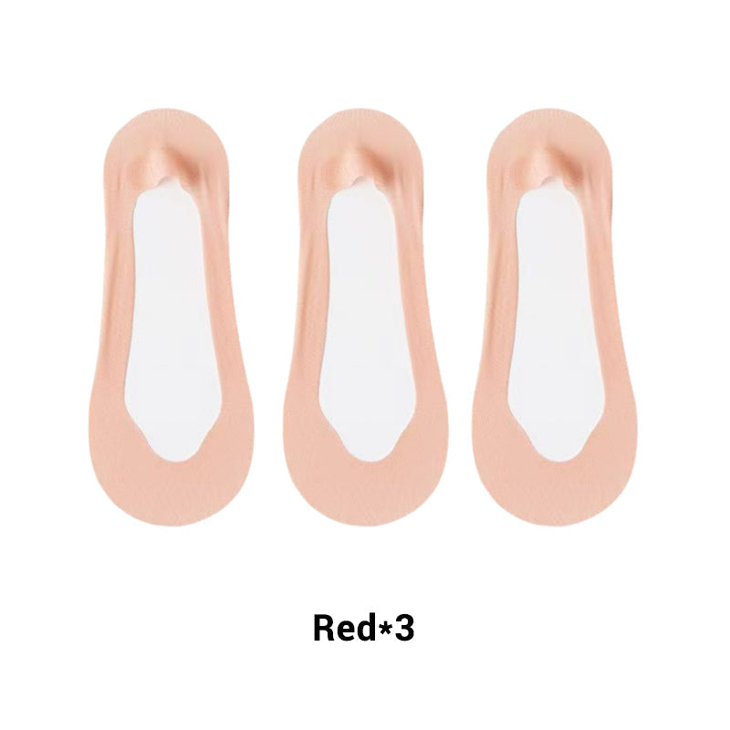 Women's Ultra-Invisible Sheer Mesh Low-Cut No Show Socks