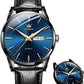 ⌚50% OFF! 💥 Men's Simple Watch with Day & Date – Stainless Steel, Luminous Hands, Classic ✨