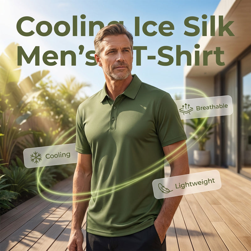🔥 2026 Fresh Drops | Flat 50% OFF Today! 💸🔥 Pro-Favorite Men's Summer Breathable Collared T-Shirt – High-Quality Blend – Breathable ☀️