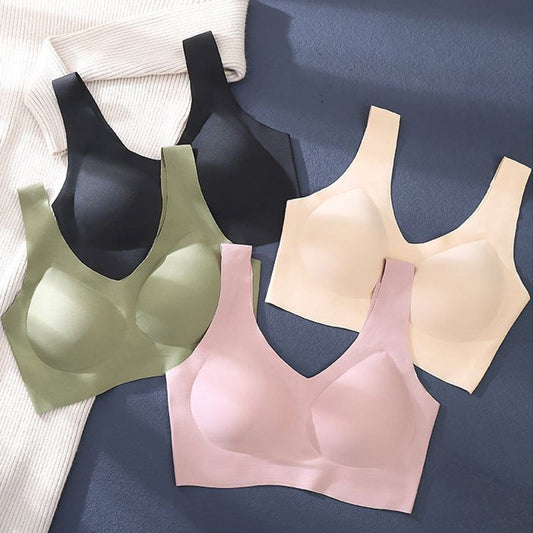 🥳2026 HOT SALE 50% Off🥳💞50K+ SOLD!🌸💞 Seamless, one-piece bra—comfortable to wear, with a push-up and lifting effect.
