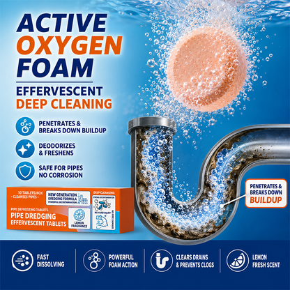Fast-Acting Drain Cleaner Powder