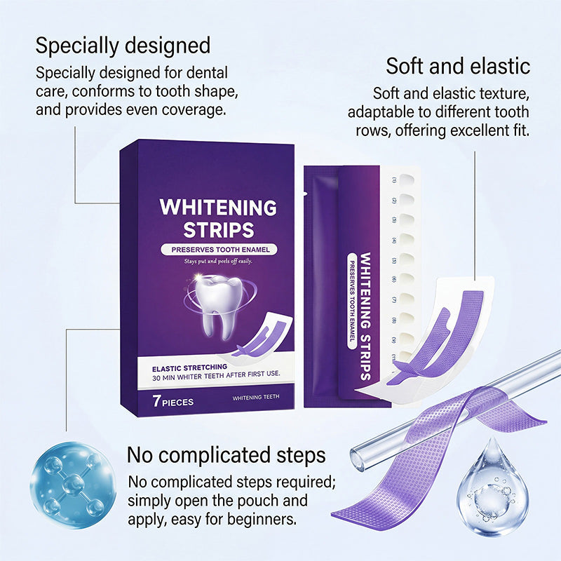 Gentle Daily Whitening Strips (7 Pieces)