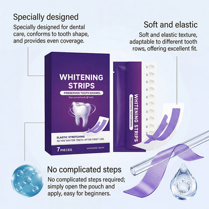 Gentle Daily Whitening Strips (7 Pieces)