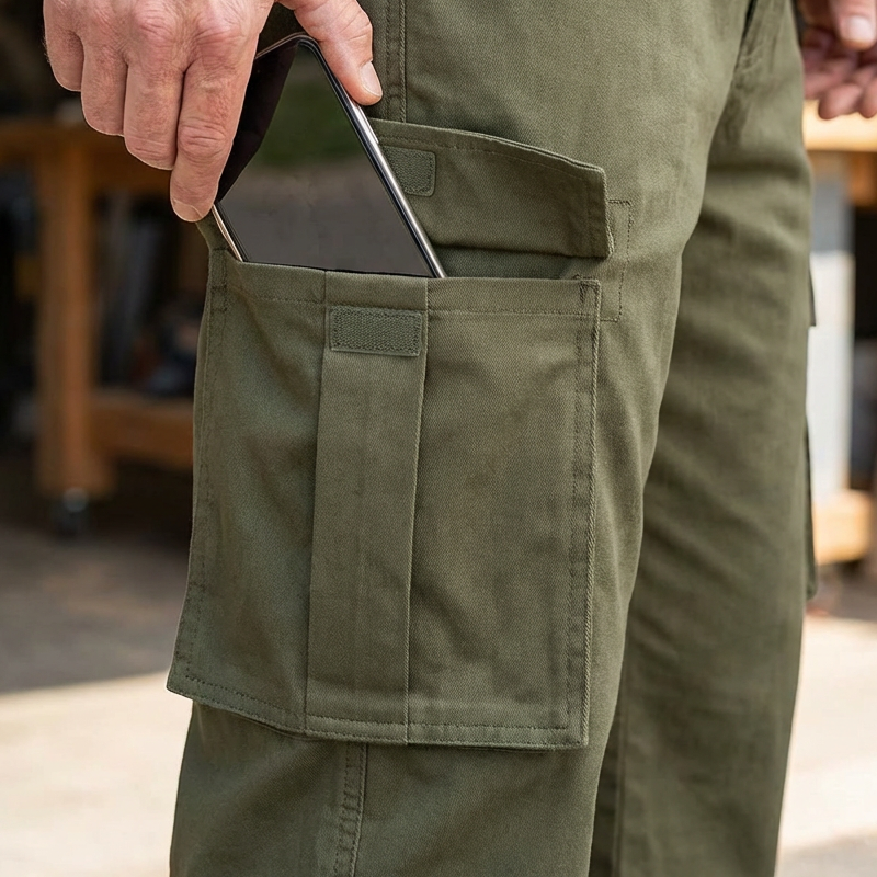 🔥50% Off!👖Men's Multi-Pocket Relaxed Fit Cargo Pants