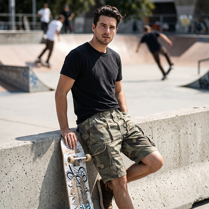 🩳 LIMITED-TIME 50% OFF & FREE SHIPPING! ✨ Men's Casual Relaxed Fit Cargo Shorts – Multi-Pockets, Breathable, Rugged 🌲