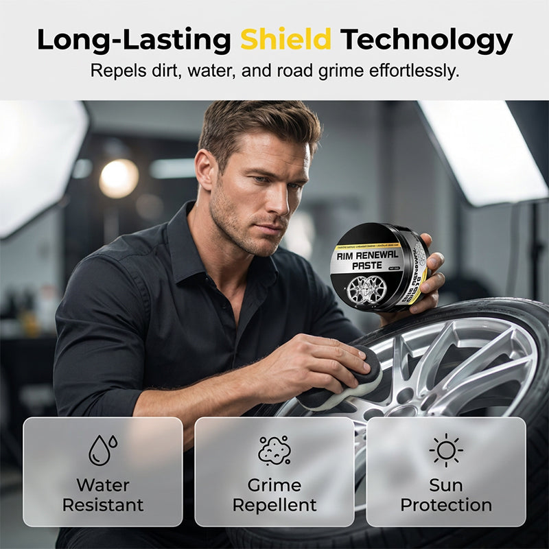 🥳2026 HOT SALE🥳💞50K+ SOLD!✨🛞 All‑in‑One Wheel Restoration Paste – Erases scratches & curb rash instantly. Molecular bonding, rock‑hard protection. Showroom shine! 💎🚗