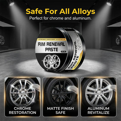 🥳2026 HOT SALE🥳💞50K+ SOLD!✨🛞 All‑in‑One Wheel Restoration Paste – Erases scratches & curb rash instantly. Molecular bonding, rock‑hard protection. Showroom shine! 💎🚗