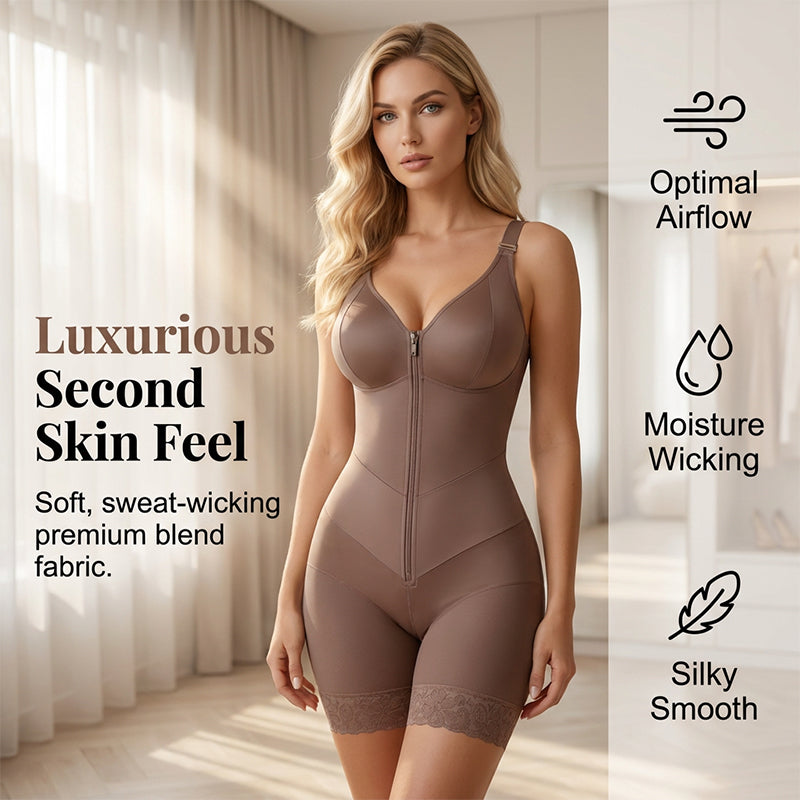 ✨ Sculpt & Support | Women's Tummy-Control Butt-Lift Shapewear Bodysuit