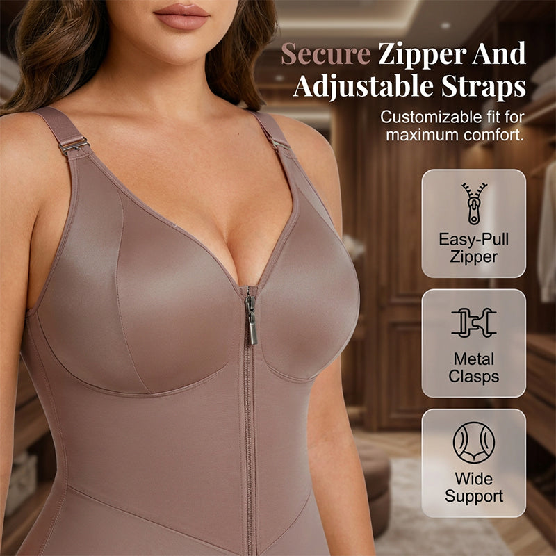 ✨ Sculpt & Support | Women's Tummy-Control Butt-Lift Shapewear Bodysuit