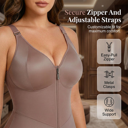 ✨ Sculpt & Support | Women's Tummy-Control Butt-Lift Shapewear Bodysuit