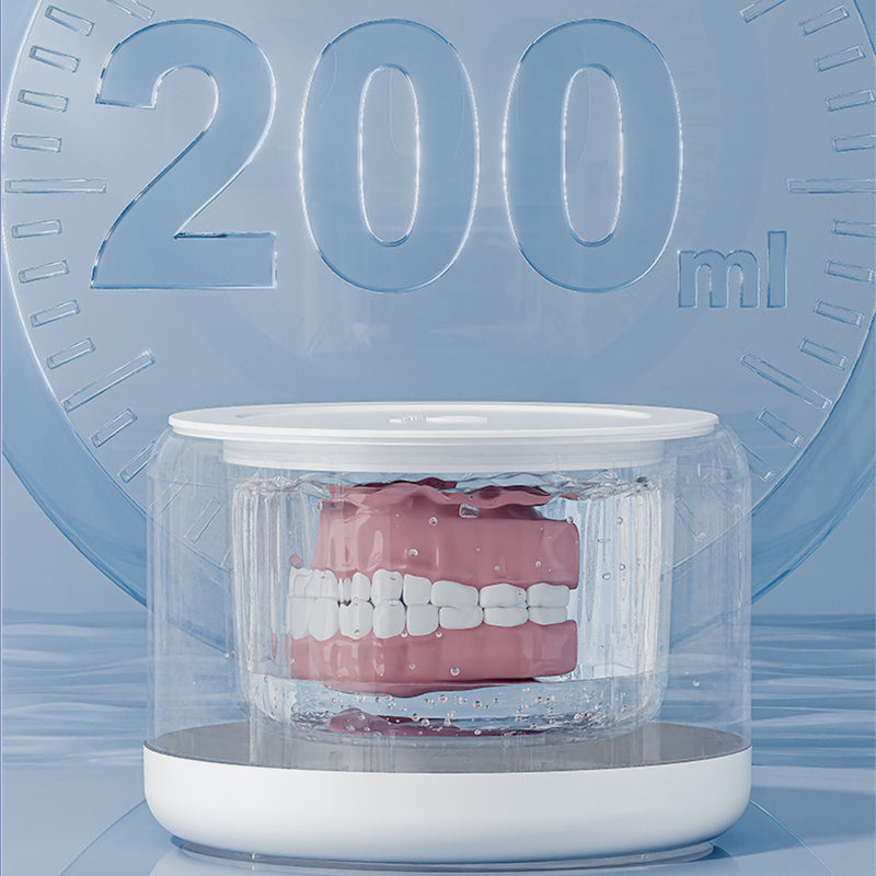 Denture Dome Ultrasonic UV-C Cleaner – In just 5 minutes, make your dentures and braces fresher and cleaner.