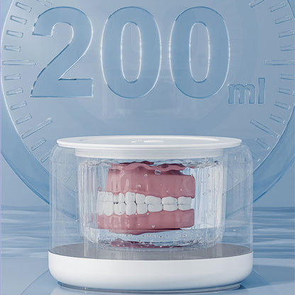 Denture Dome Ultrasonic UV-C Cleaner – In just 5 minutes, make your dentures and braces fresher and cleaner.