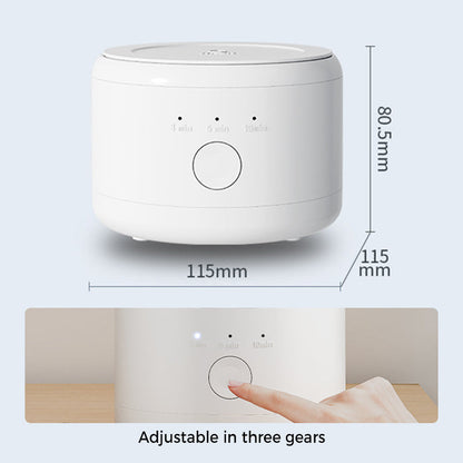 Denture Dome Ultrasonic UV-C Cleaner – In just 5 minutes, make your dentures and braces fresher and cleaner.