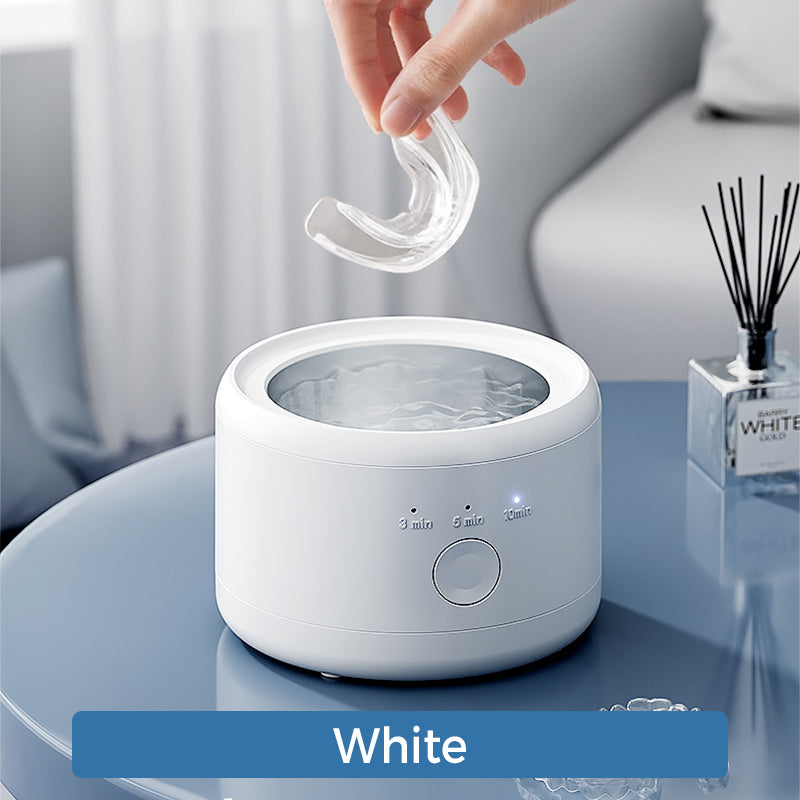 Denture Dome Ultrasonic UV-C Cleaner – In just 5 minutes, make your dentures and braces fresher and cleaner.