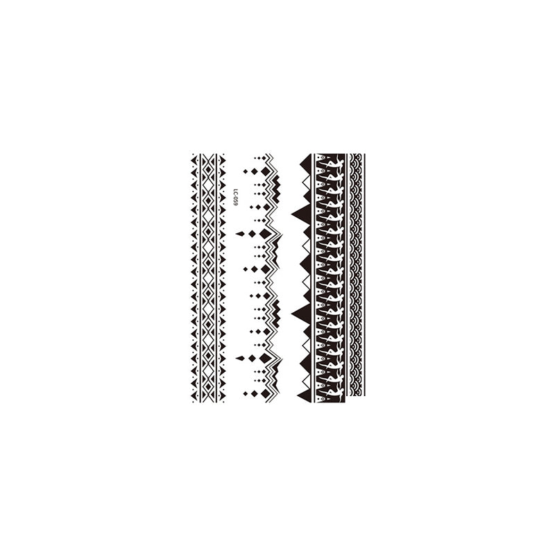 Waterproof Temporary Arm Band Tattoo Sticker