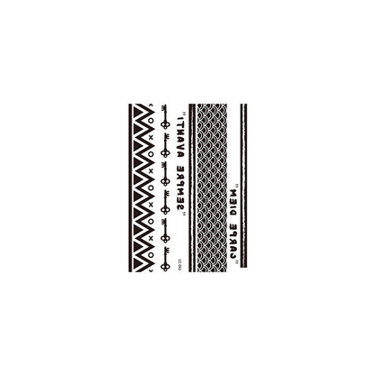 Waterproof Temporary Arm Band Tattoo Sticker