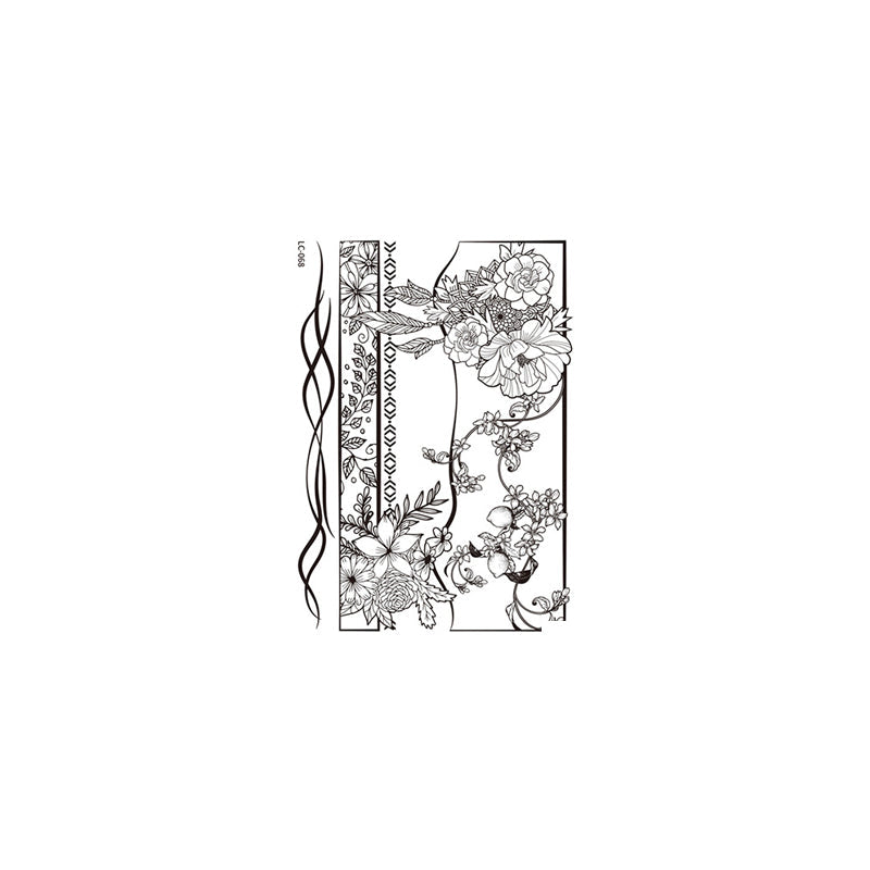 Waterproof Temporary Arm Band Tattoo Sticker