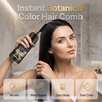 Effortless Gray Coverage Hair Dye Comb