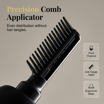 Effortless Gray Coverage Hair Dye Comb