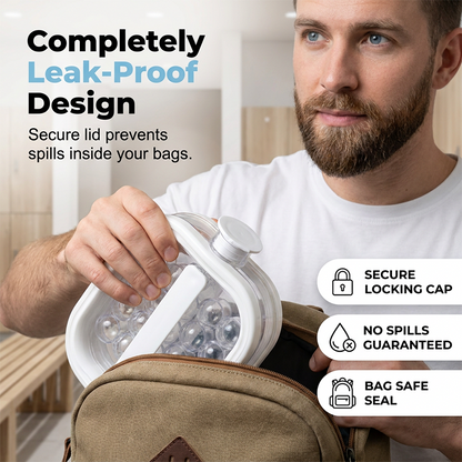 🥇Summer Hot Sale 50% OFF💦Portable Silicone Ice Ball Maker Kettle🧊