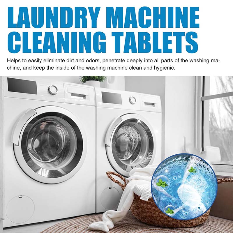Washing Machine Cleaner Descaler Tablets