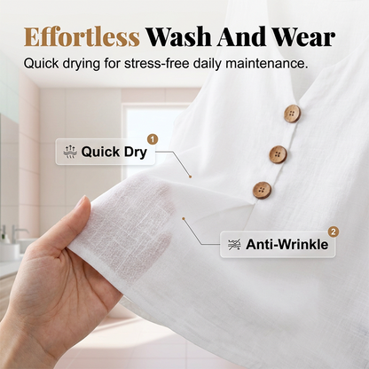 👚❄️Summer cool-down deal!!⚡50K+ SOLD!❄️Women's V-Neck Sleeveless Cotton Linen Vest