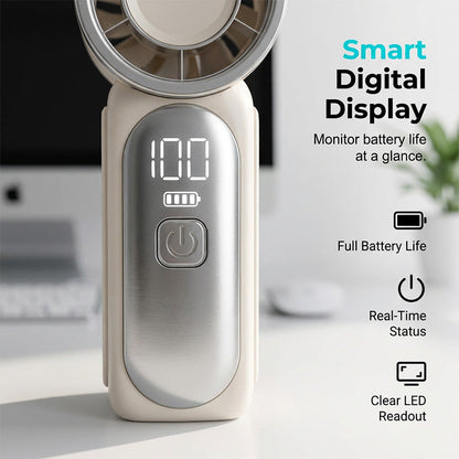 Portable Long-Lasting Handheld High-Speed Small Fan