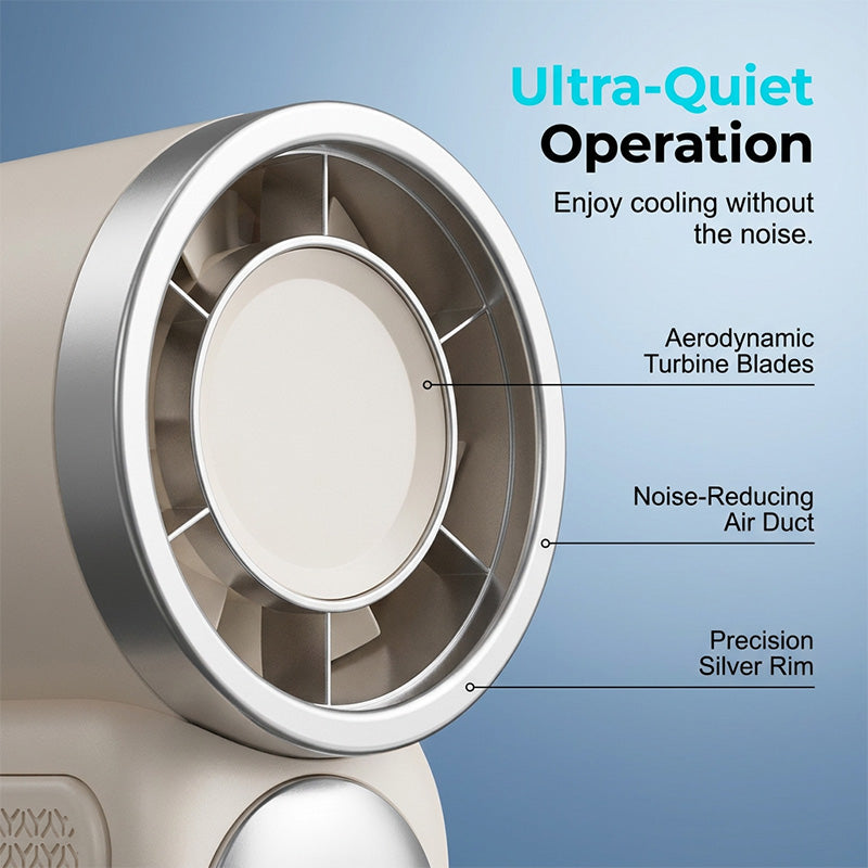 Portable Long-Lasting Handheld High-Speed Small Fan