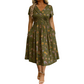 🌸LAST DAY SPECIAL PRICE!! 50% OFF🌸Women's V-Neck Floral Print Dress with Twist Waist
