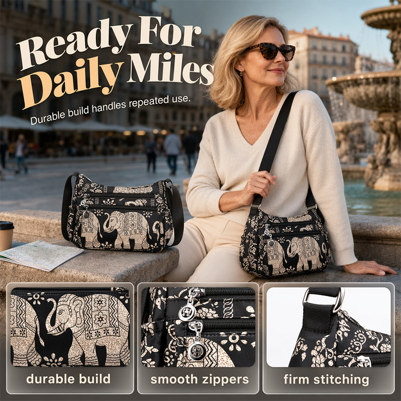 🔥 2026 Fresh Drops | Flat 50% OFF Today! 💸👜Women's Elegant Nylon Travel Messenger Bag – Large Capacity, Lightweight & Stylish.