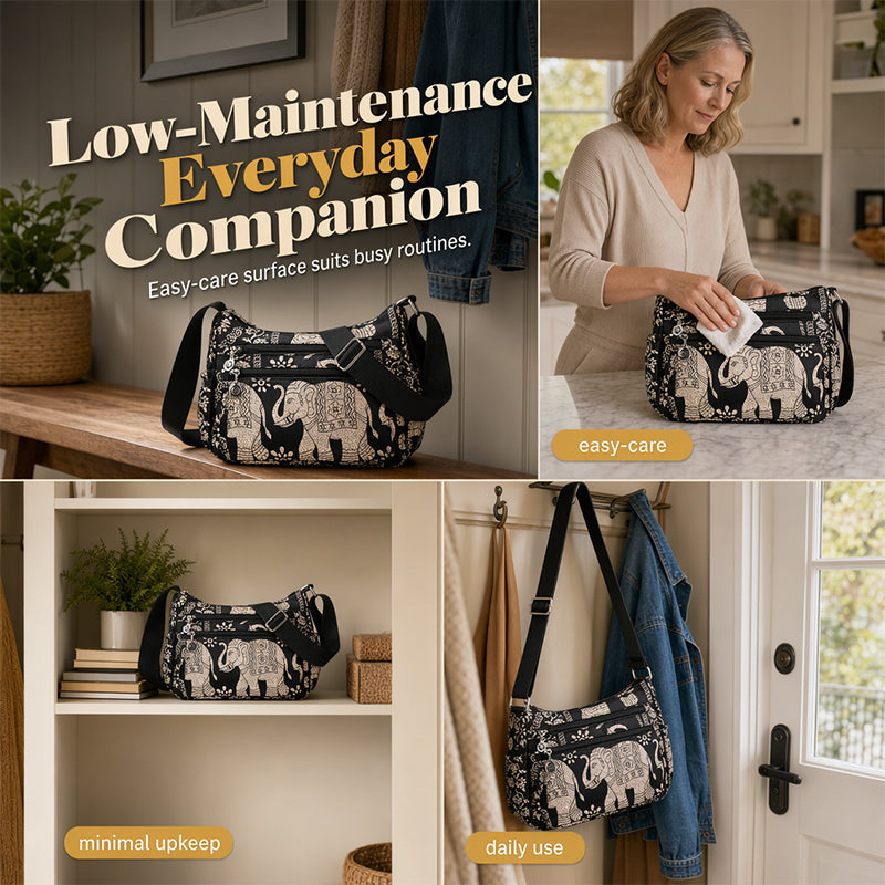 🔥 2026 Fresh Drops | Flat 50% OFF Today! 💸👜Women's Elegant Nylon Travel Messenger Bag – Large Capacity, Lightweight & Stylish.