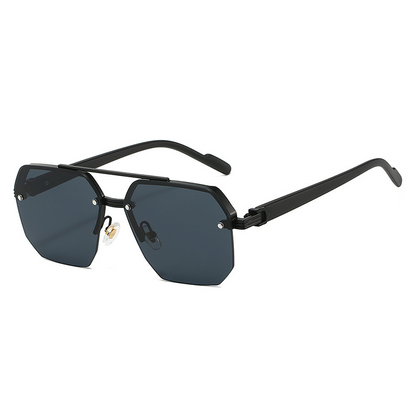 🎁2026 New Arrivals 50% OFF💥Pro-Favorite Men's Stylish Geometric Polygon Sunglasses – Metal & PC Frame – UV400 Protection 🕶️