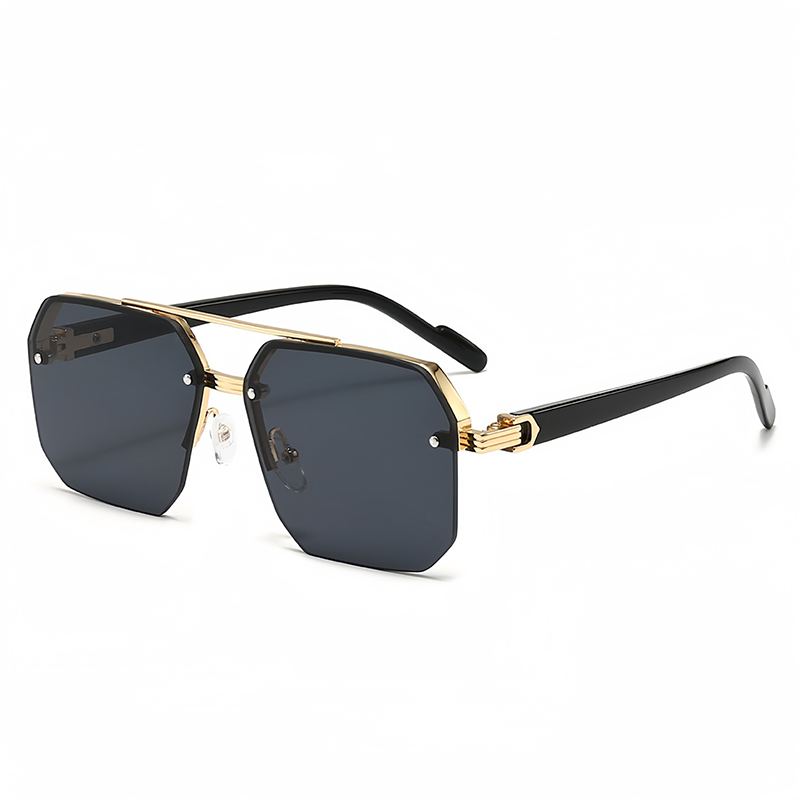 🎁2026 New Arrivals 50% OFF💥Pro-Favorite Men's Stylish Geometric Polygon Sunglasses – Metal & PC Frame – UV400 Protection 🕶️