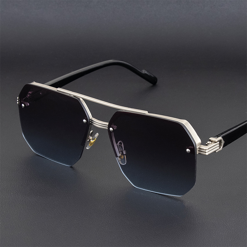 🎁2026 New Arrivals 50% OFF💥Pro-Favorite Men's Stylish Geometric Polygon Sunglasses – Metal & PC Frame – UV400 Protection 🕶️