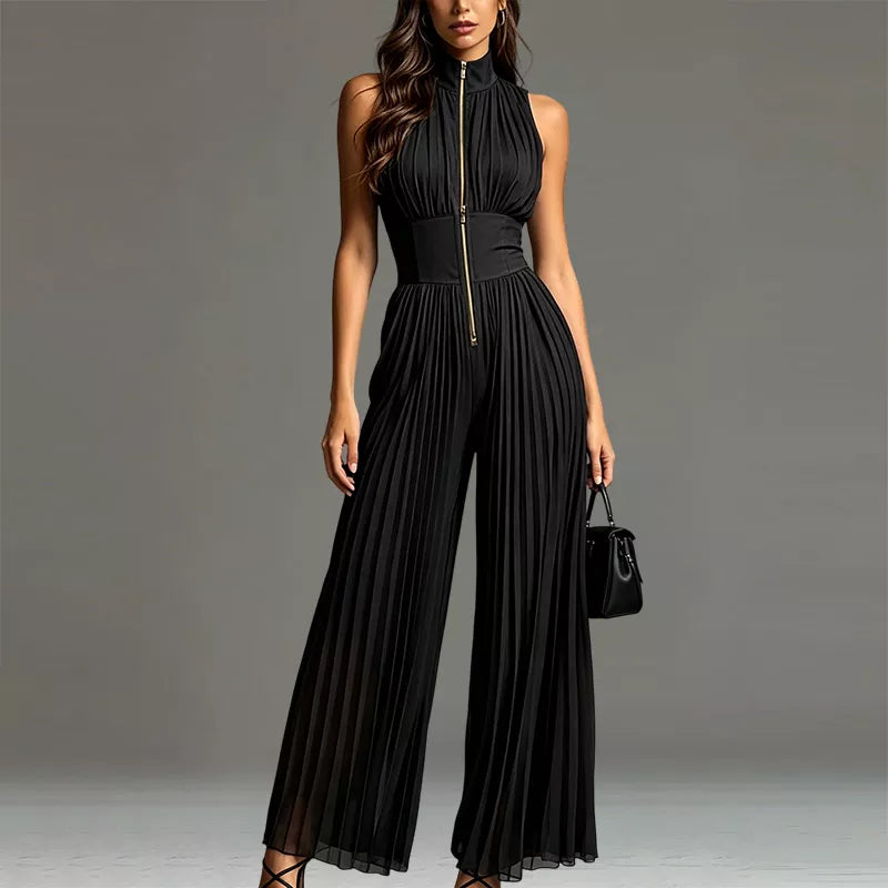 🎁2026 New Arrivals 50% OFF💥Flowing Pleated Jumpsuit