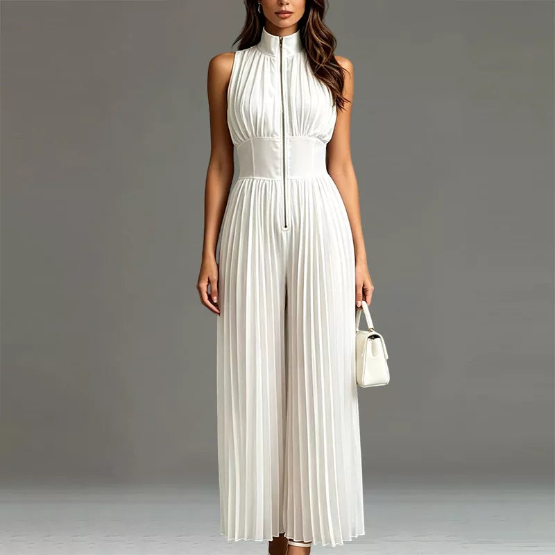 🎁2026 New Arrivals 50% OFF💥Flowing Pleated Jumpsuit