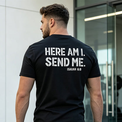 👕 50% OFF! 😄 Men's Slogan-Print T-Shirt – Casual crew neck, soft cotton & stylish slogan – Perfect for everyday wear & leisure ✨