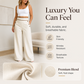⌛Limited-Time 50% Off🛍️Women's High-Waisted, Highly Stretchy Wide-Leg Pants with Contrast-Color Piping