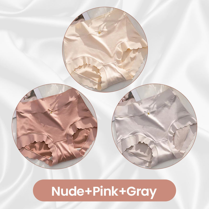 🔥50% OFF🔥🩲Premium Satin Antibacterial Moisture-absorbing Panties