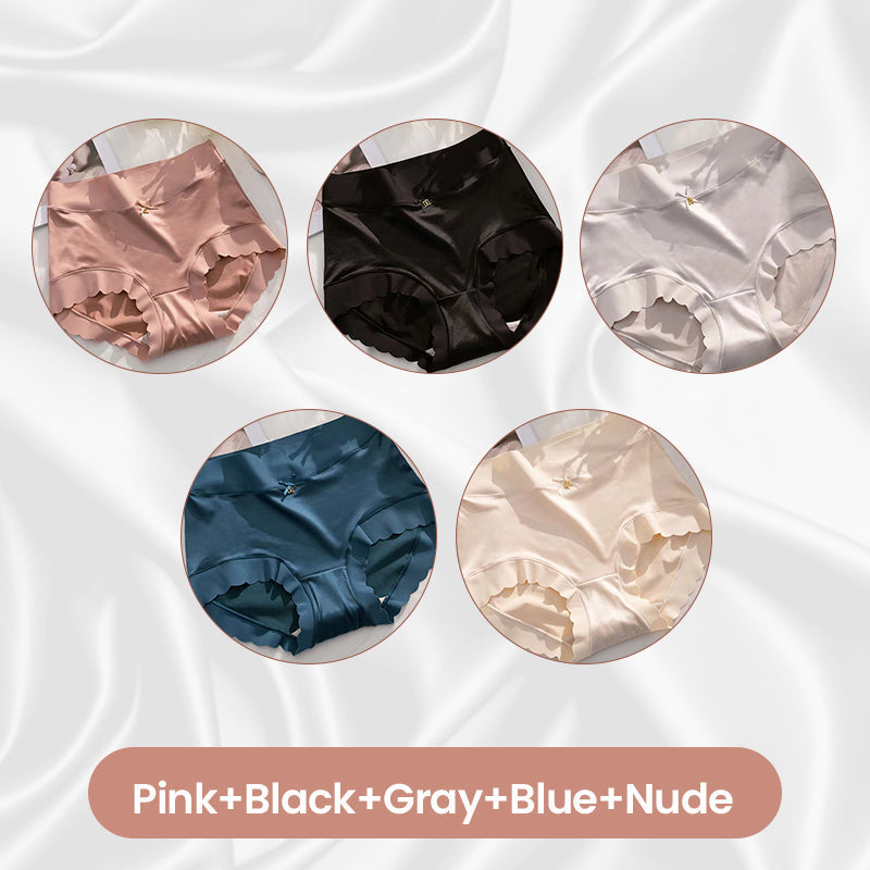🔥50% OFF🔥🩲Premium Satin Antibacterial Moisture-absorbing Panties