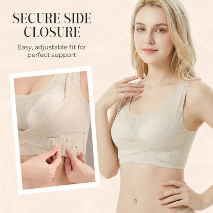 📢📢Last Week Promotion 50% OFF！🥳2026 HOT SALE🥳💞50K+ SOLD!✨ 💝Criss-Cross Lift & Sculpt Comfort Bra